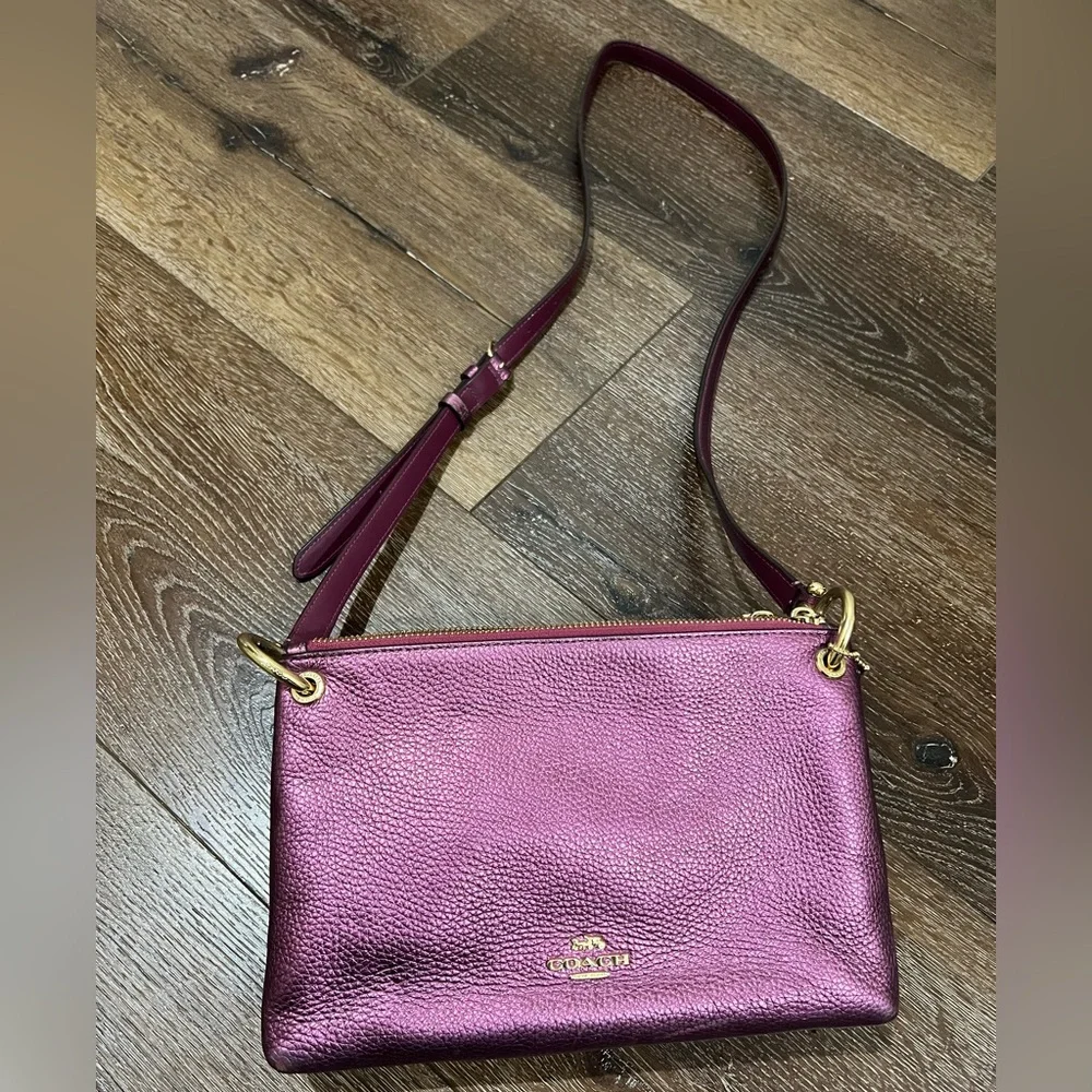 Coach Mia Crossbody Bag purple - Picture 2 of 16
